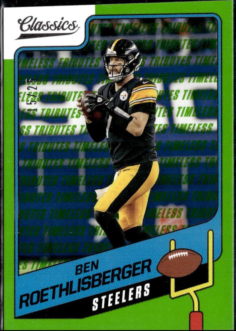 Ben Roethlisberger [H2 Premium Edition Timeless Tributes Green] #35