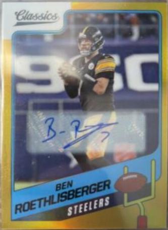 Ben Roethlisberger [Premium Edition Significant Signature Gold] #35