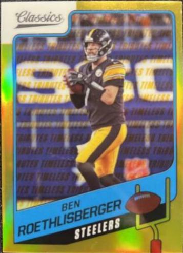 Ben Roethlisberger [Premium Edition Timeless Tributes Gold] #35