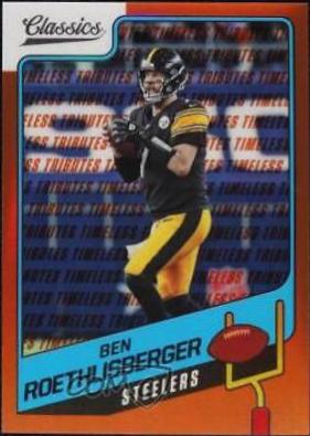 Ben Roethlisberger [Premium Edition Timeless Tributes Orange] #35