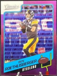 Ben Roethlisberger [Premium Edition Timeless Tributes Purple] #35