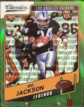 Bo Jackson [Premium Edition Timeless Tributes Green] #112