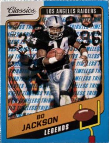 Bo Jackson [Timeless Tributes Blue] #112