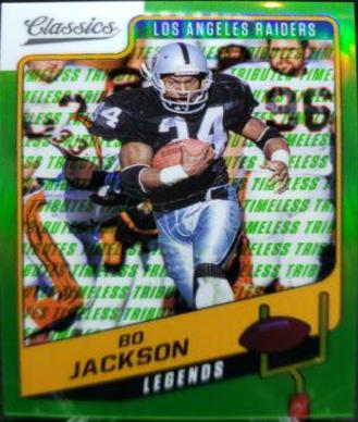 Bo Jackson [Timeless Tributes Green] #112