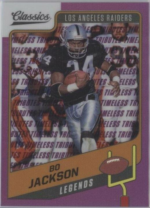 Bo Jackson [Timeless Tributes Purple] #112