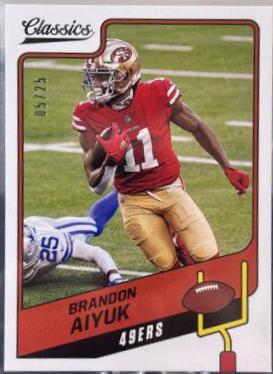 Brandon Aiyuk [Blank Back] #82