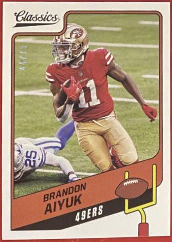 Brandon Aiyuk [Blue Back] #82