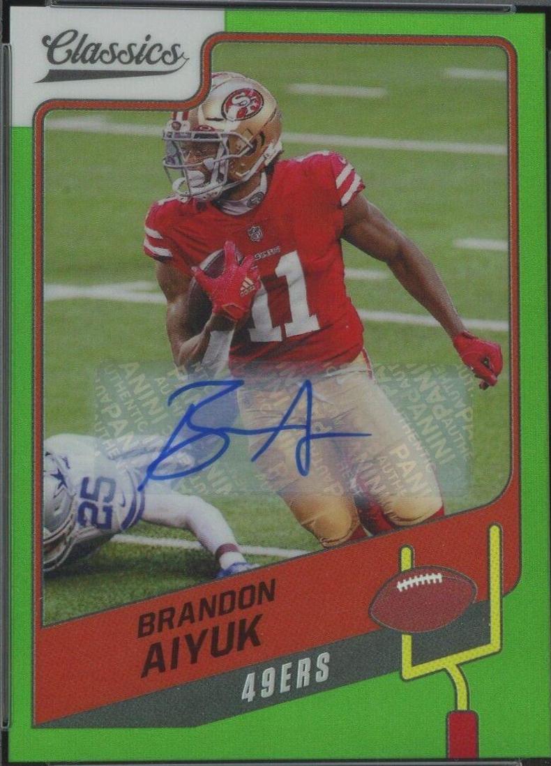 Brandon Aiyuk [Premium Edition Significant Signature Green] #82