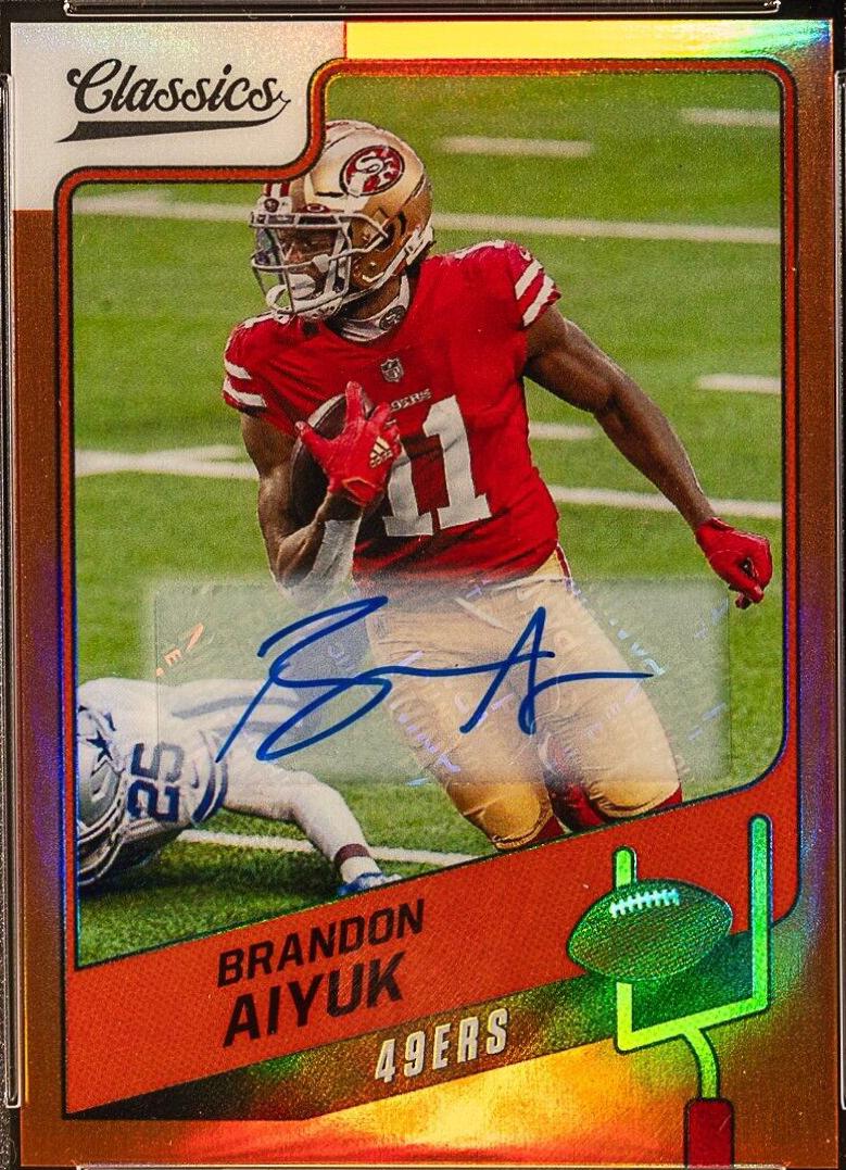 Brandon Aiyuk [Premium Edition Significant Signature Orange] #82