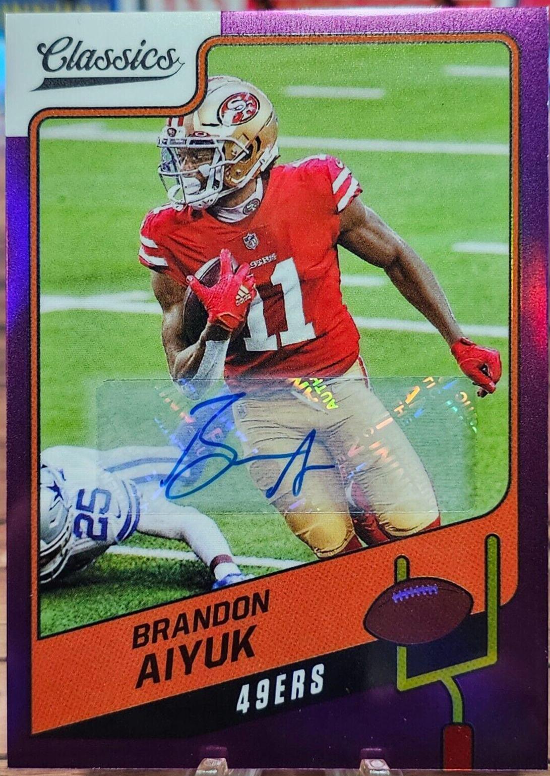 Brandon Aiyuk [Premium Edition Significant Signature Purple] #82