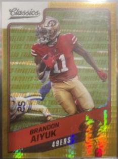 Brandon Aiyuk [Timeless Tributes Gold] #82