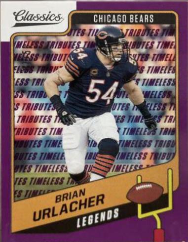 Brian Urlacher [H2 Premium Edition Timeless Tributes Purple] #104