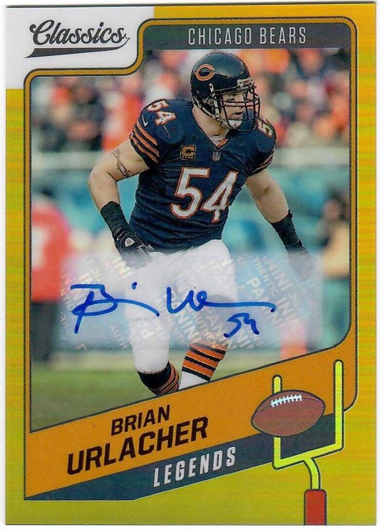 Brian Urlacher [Premium Edition Significant Signature Gold] #104