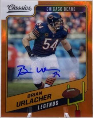 Brian Urlacher [Premium Edition Significant Signature Orange] #104