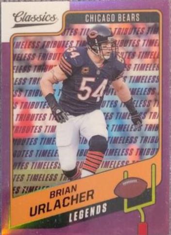 Brian Urlacher [Premium Edition Timeless Tributes Purple] #104