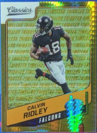 Calvin Ridley [H2 Premium Edition Timeless Tributes Gold] #21