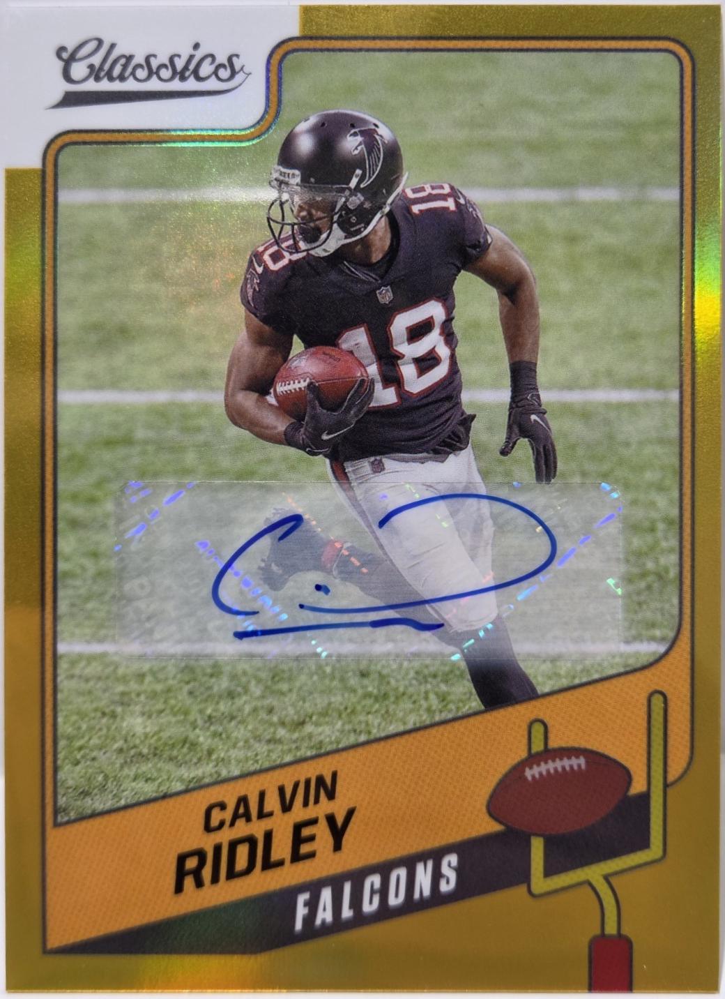Calvin Ridley [Premium Edition Significant Signature Gold] #21