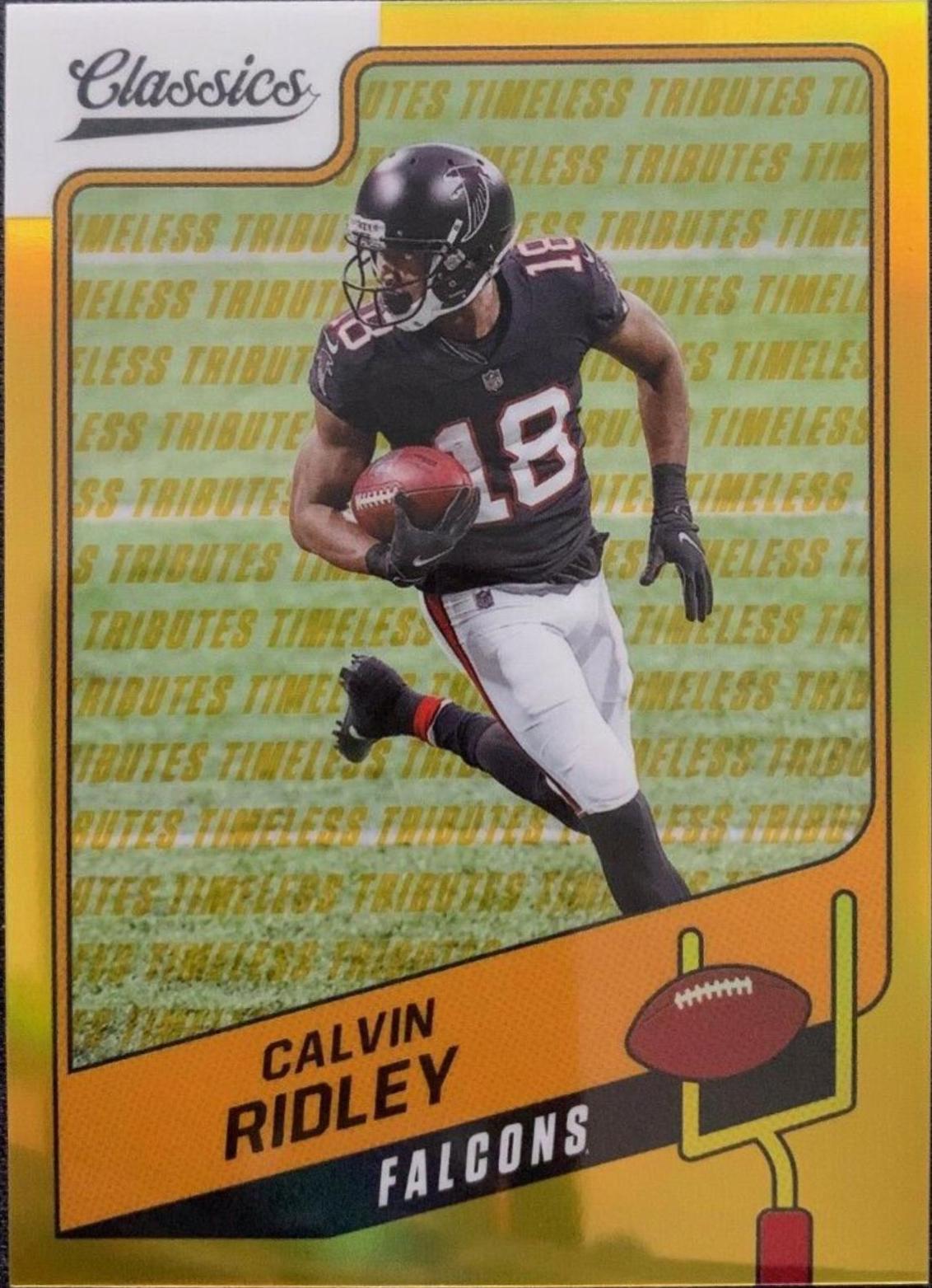 Calvin Ridley [Premium Edition Timeless Tributes Gold] #21