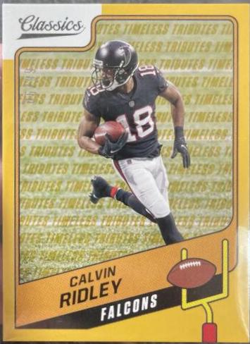 Calvin Ridley [Timeless Tributes Gold] #21