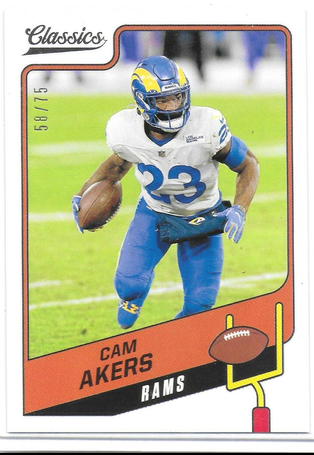 Cam Akers [Blue Back] #80