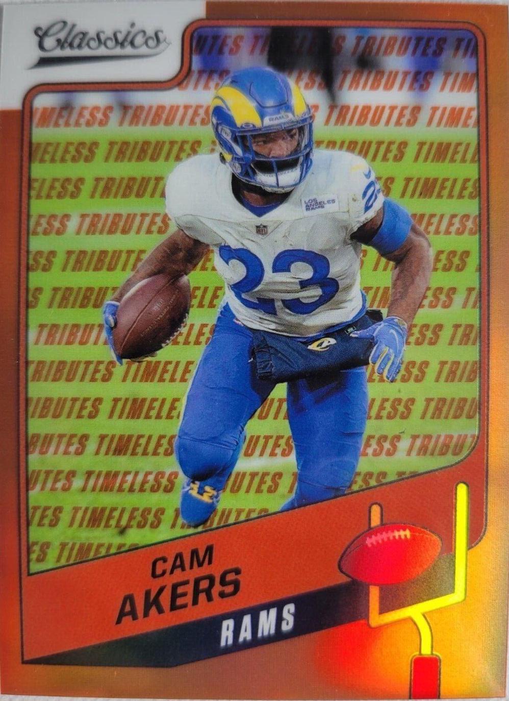 Cam Akers [H2 Premium Edition Timeless Tributes Orange] #80