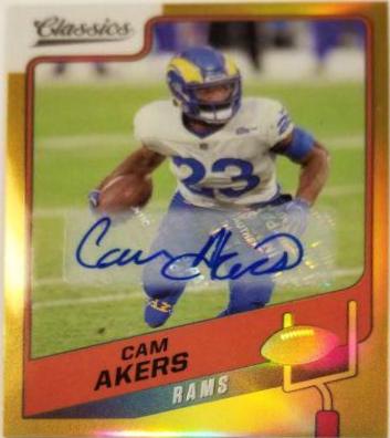 Cam Akers [Premium Edition Significant Signature Gold] #80
