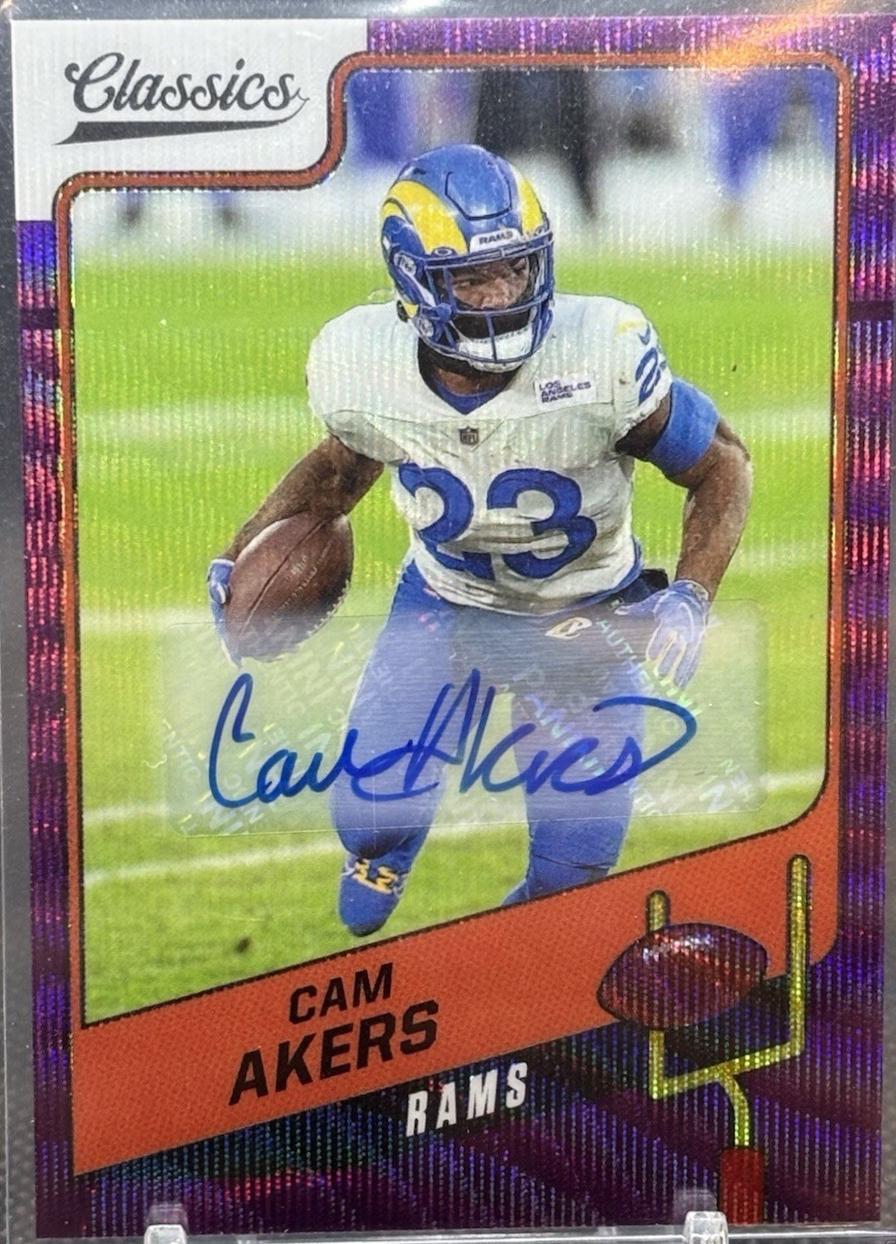 Cam Akers [Premium Edition Significant Signature H2 Purple] #80
