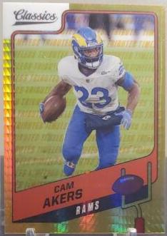Cam Akers [Timeless Tributes Gold] #80