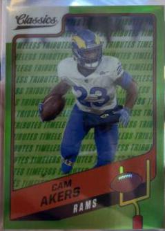 Cam Akers [Timeless Tributes Green] #80