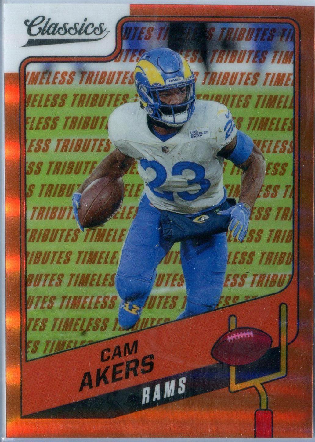 Cam Akers [Timeless Tributes Orange] #80