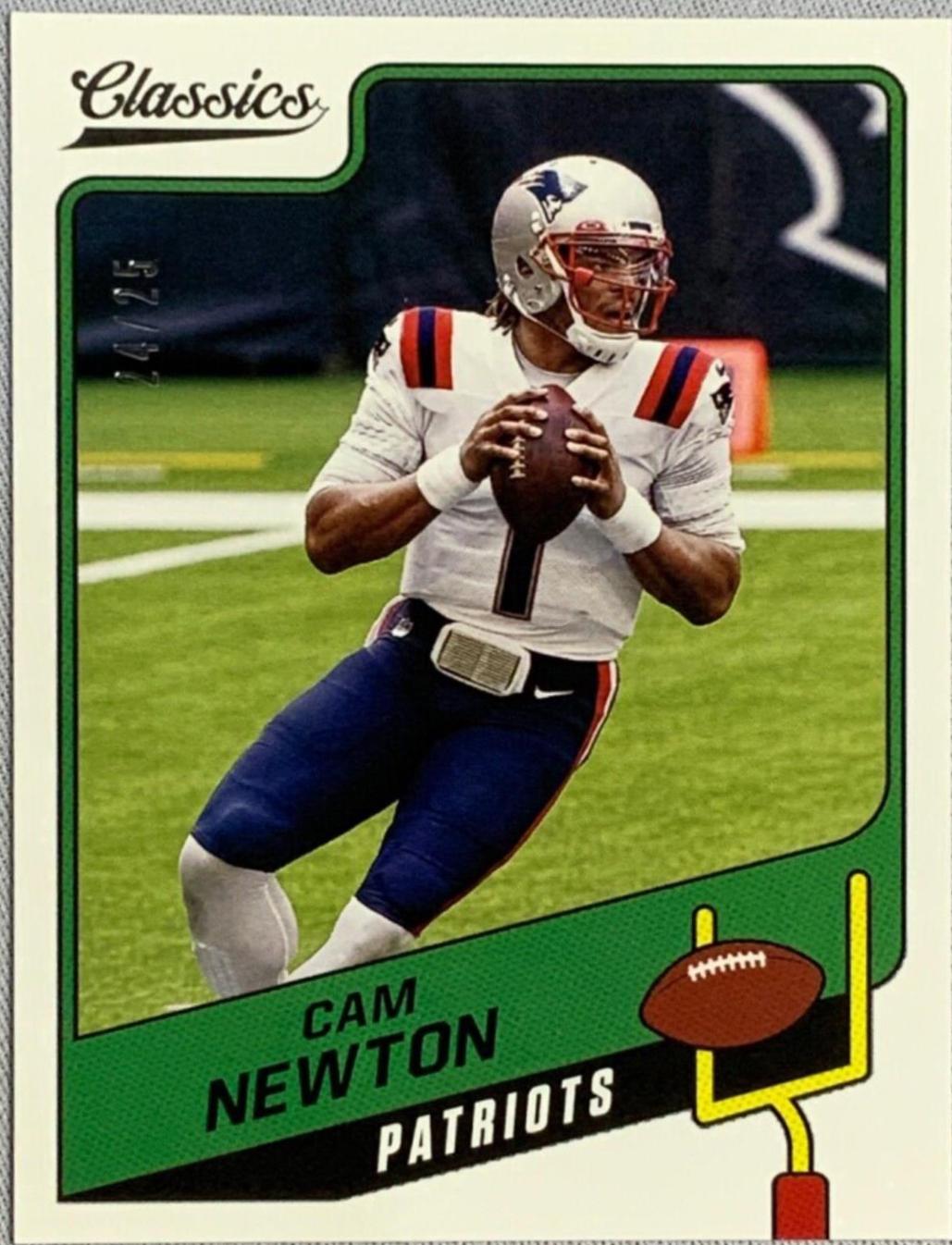 Cam Newton [Blank Back] #69