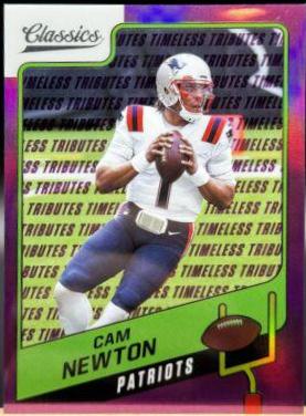 Cam Newton [Premium Edition Timeless Tributes Purple] #69