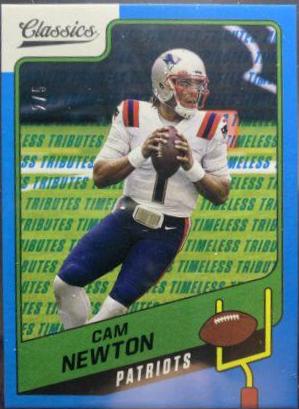 Cam Newton [Timeless Tributes Blue] #69