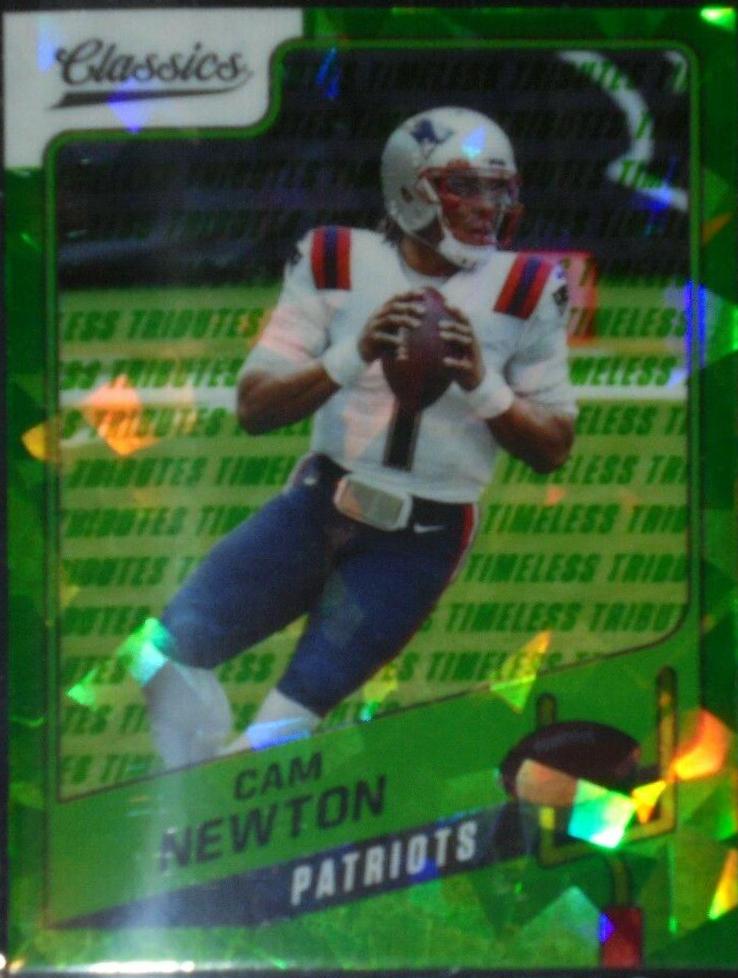 Cam Newton [Timeless Tributes Green] #69