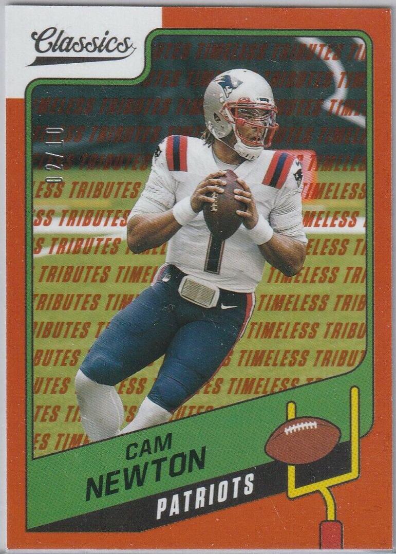 Cam Newton [Timeless Tributes Orange] #69