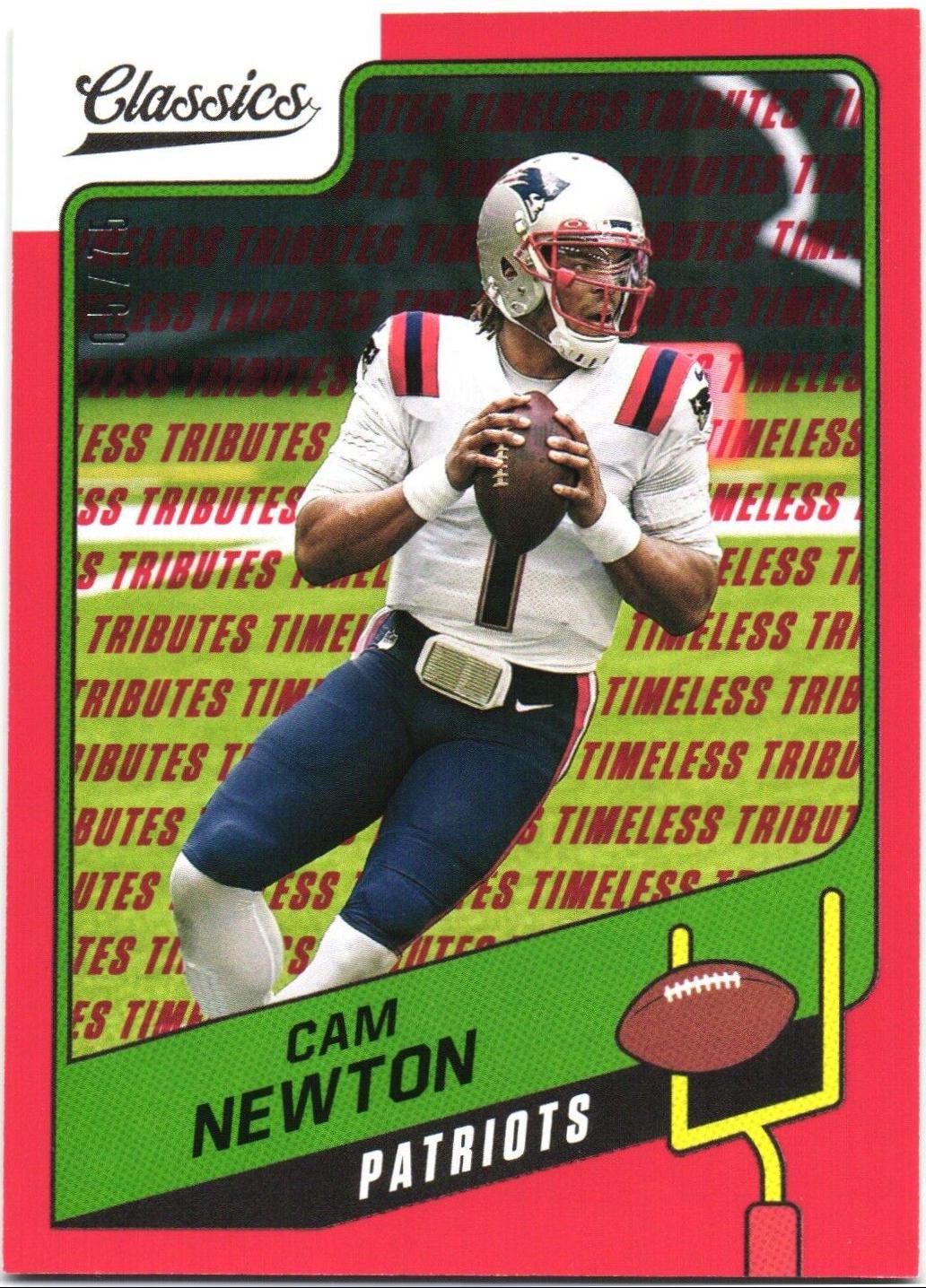 Cam Newton [Timeless Tributes Red] #69