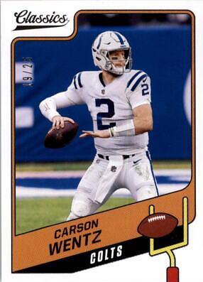 Carson Wentz [Blank Back] #8