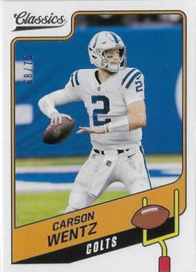 Carson Wentz [Blue Back] #8