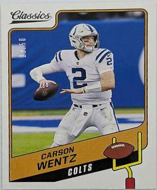 Carson Wentz [Green Back] #8