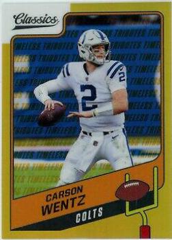 Carson Wentz [Timeless Tributes Gold] #8