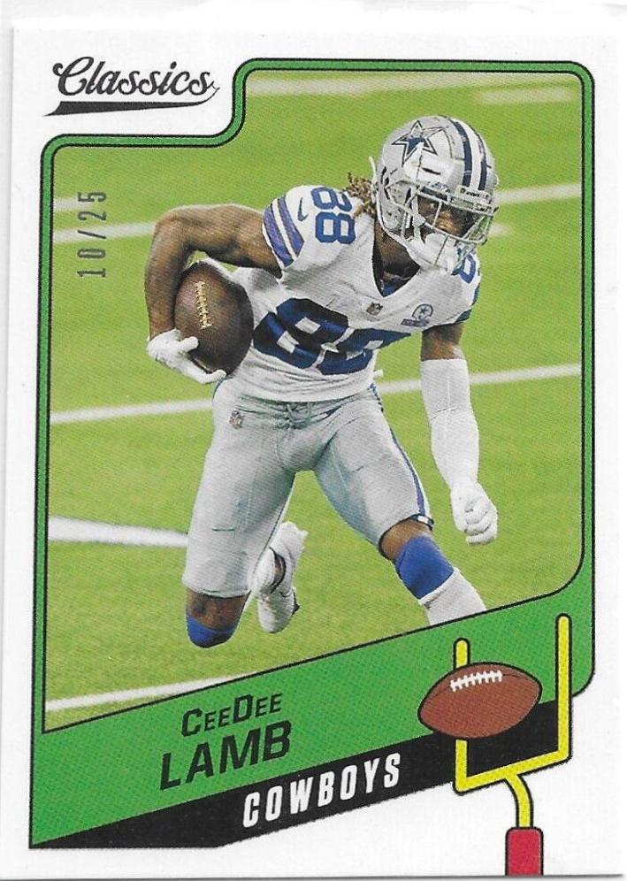 CeeDee Lamb [Blank Back] #52
