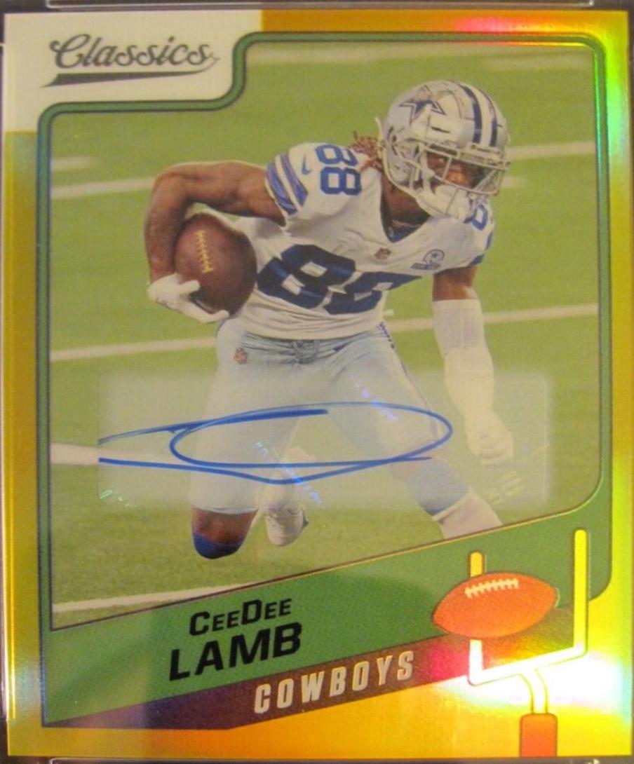 CeeDee Lamb [Premium Edition Significant Signature Gold] #52