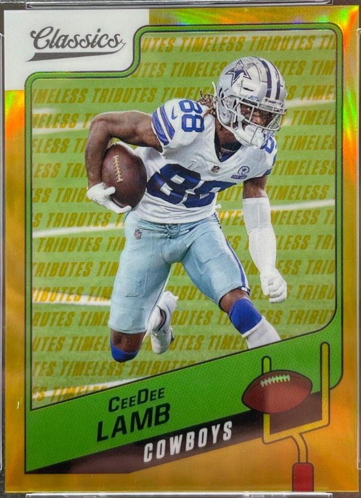 CeeDee Lamb [Premium Edition Timeless Tributes Gold] #52