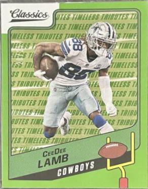 CeeDee Lamb [Timeless Tributes Green] #52
