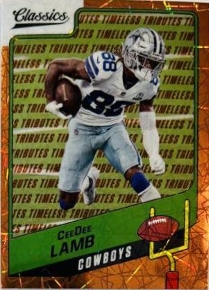 CeeDee Lamb [Timeless Tributes Orange] #52