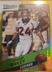 Champ Bailey [H2 Premium Edition Timeless Tributes Gold] #128