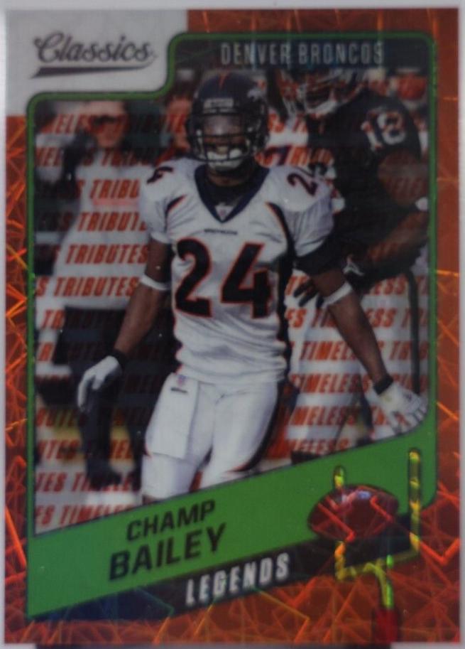 Champ Bailey [H2 Premium Edition Timeless Tributes Orange] #128