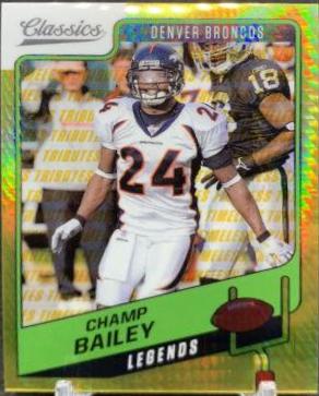 Champ Bailey [Timeless Tributes Gold] #128