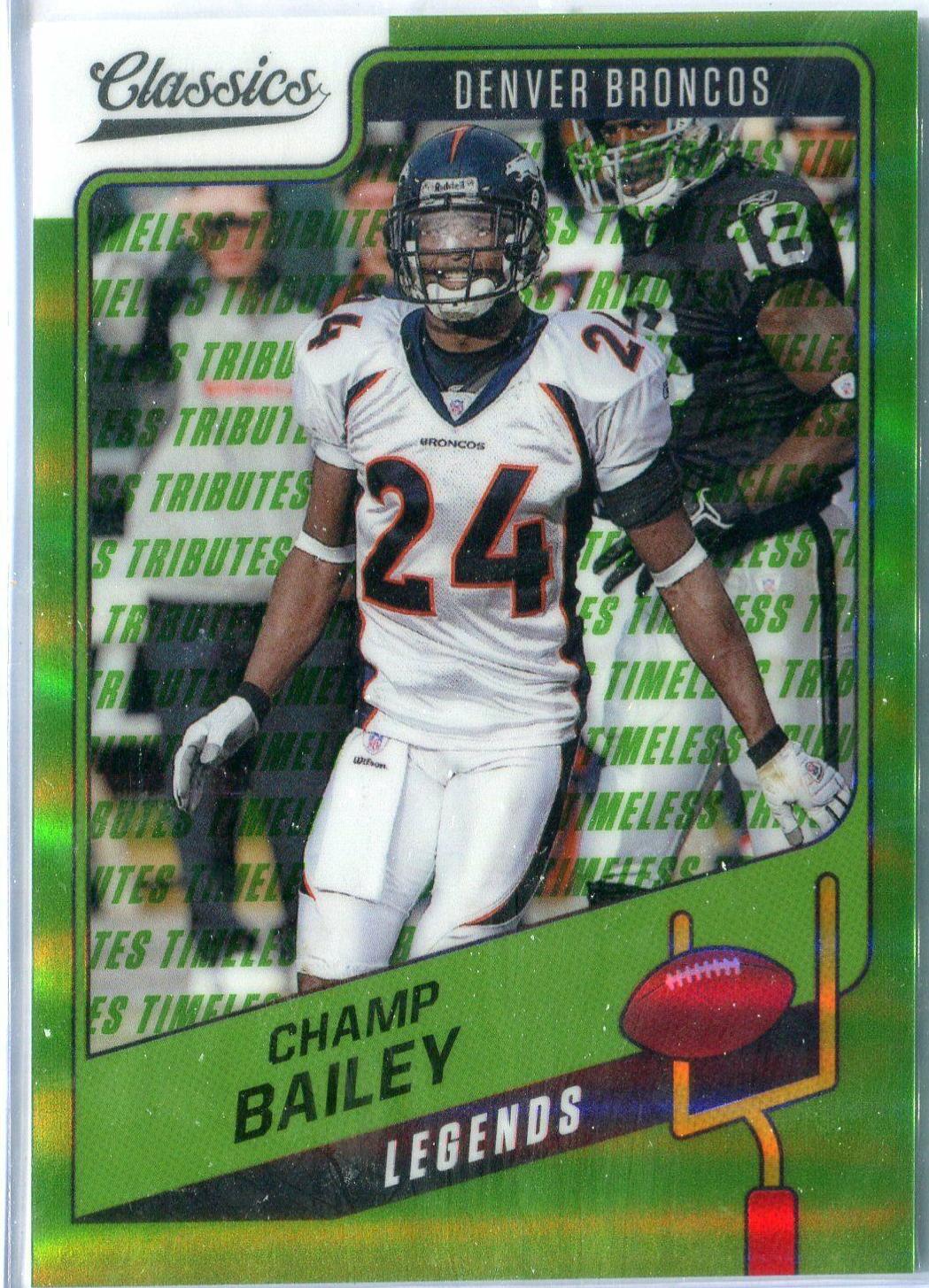 Champ Bailey [Timeless Tributes Green] #128