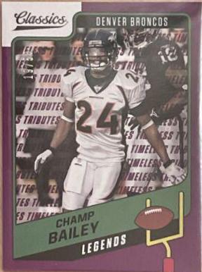 Champ Bailey [Timeless Tributes Purple] #128